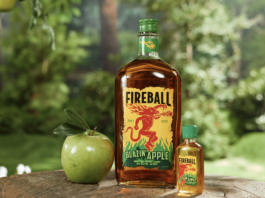 Fireball Blazin Apple cinnamon whisky